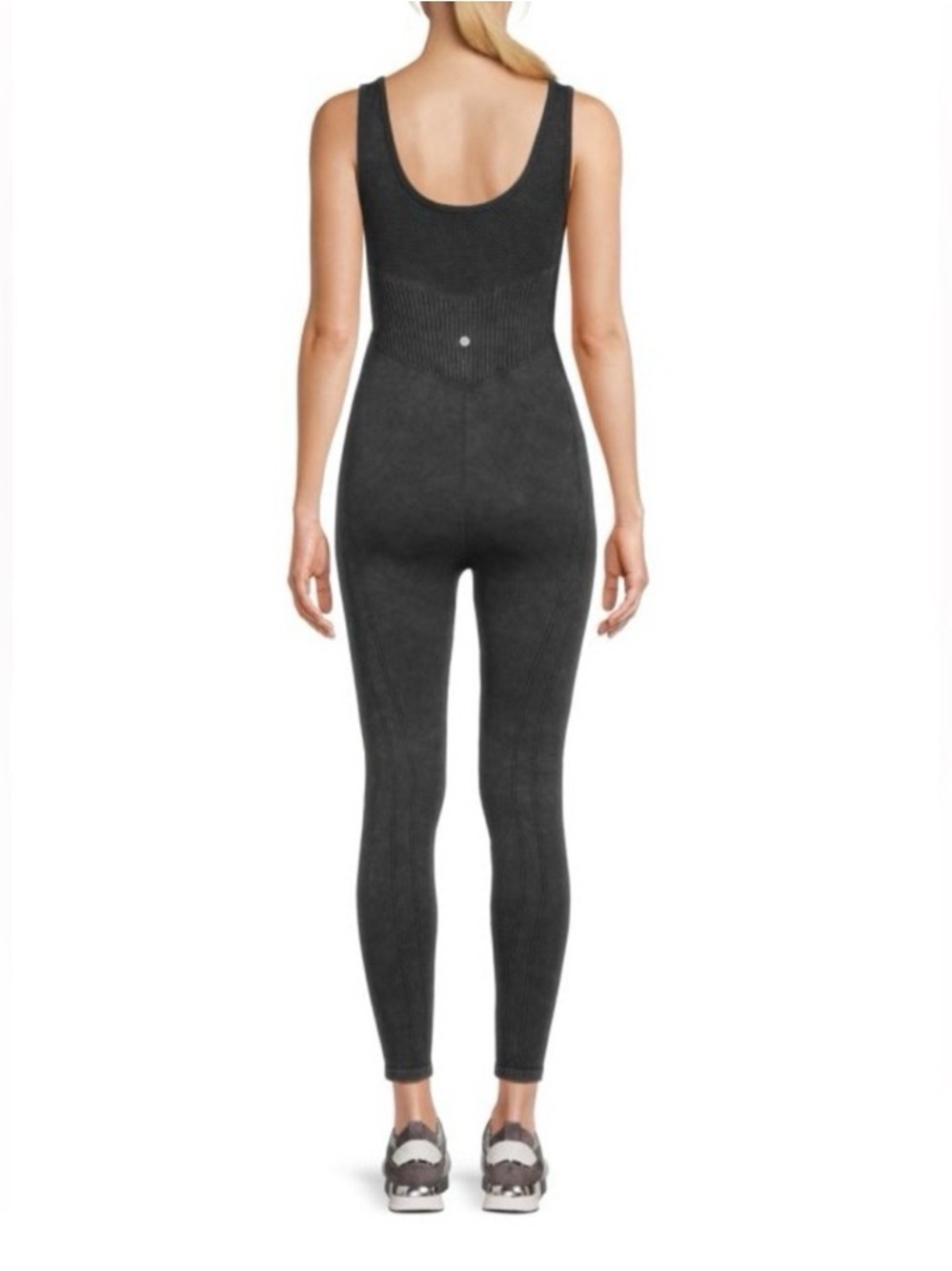 Harmony Balance Seamless Sculpted Ribbed Knit Bodysuit Jumpsuit